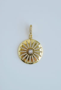 Luminous Pendant on Diamond Hinged Clasp