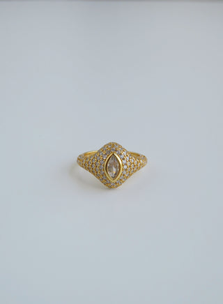 Eamon Evil Eye Pinky Ring
