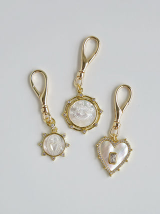 Elongated Charm Holder Hinged Clasp