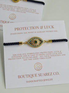 Beatrice Florette Evil Eye Bracelet - Protection & Luck