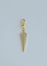 Load image into Gallery viewer, Diamond Arrowhead Pendant with Swivel Clasp