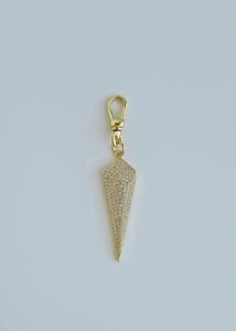 Diamond Arrowhead Pendant with Swivel Clasp