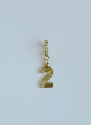 Number Vibes Charm with Diamond Clasp