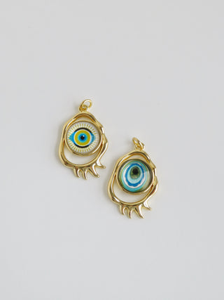 Molten Evil Eye Charm