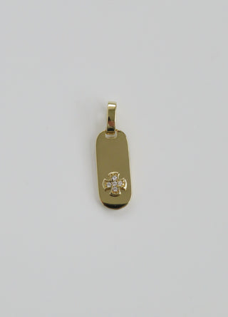 Vertical Cross Charm
