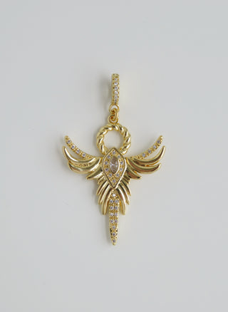Charm with Diamond Clasp