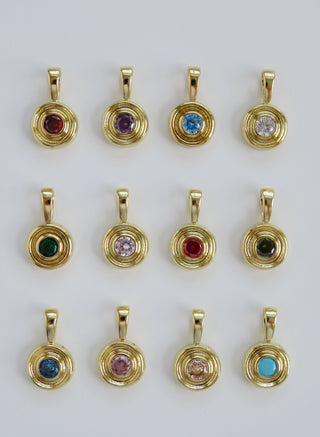 Birthstone Pendant Necklace