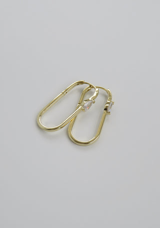 Sammy Diamond Hoops