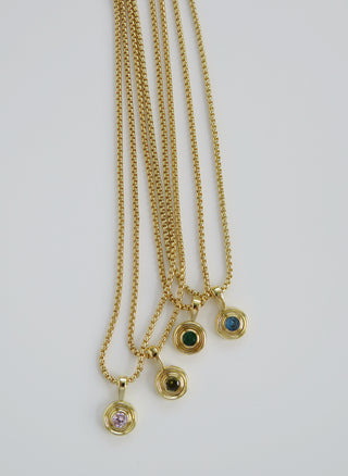 Birthstone Pendant Necklace