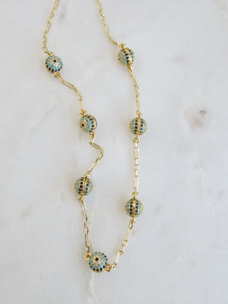 Chania Evil Eye Necklace