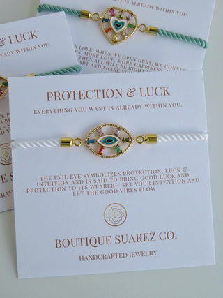 Blissful Embrace - Evil Eye Bracelet