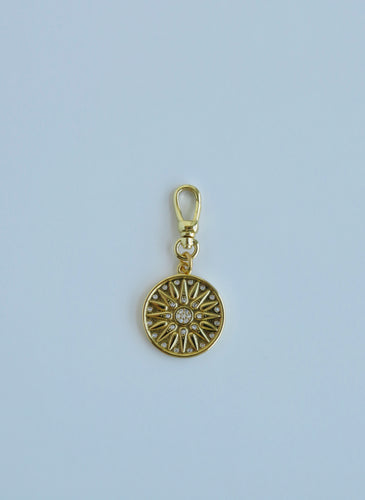 Sunburst Charm with Clasp