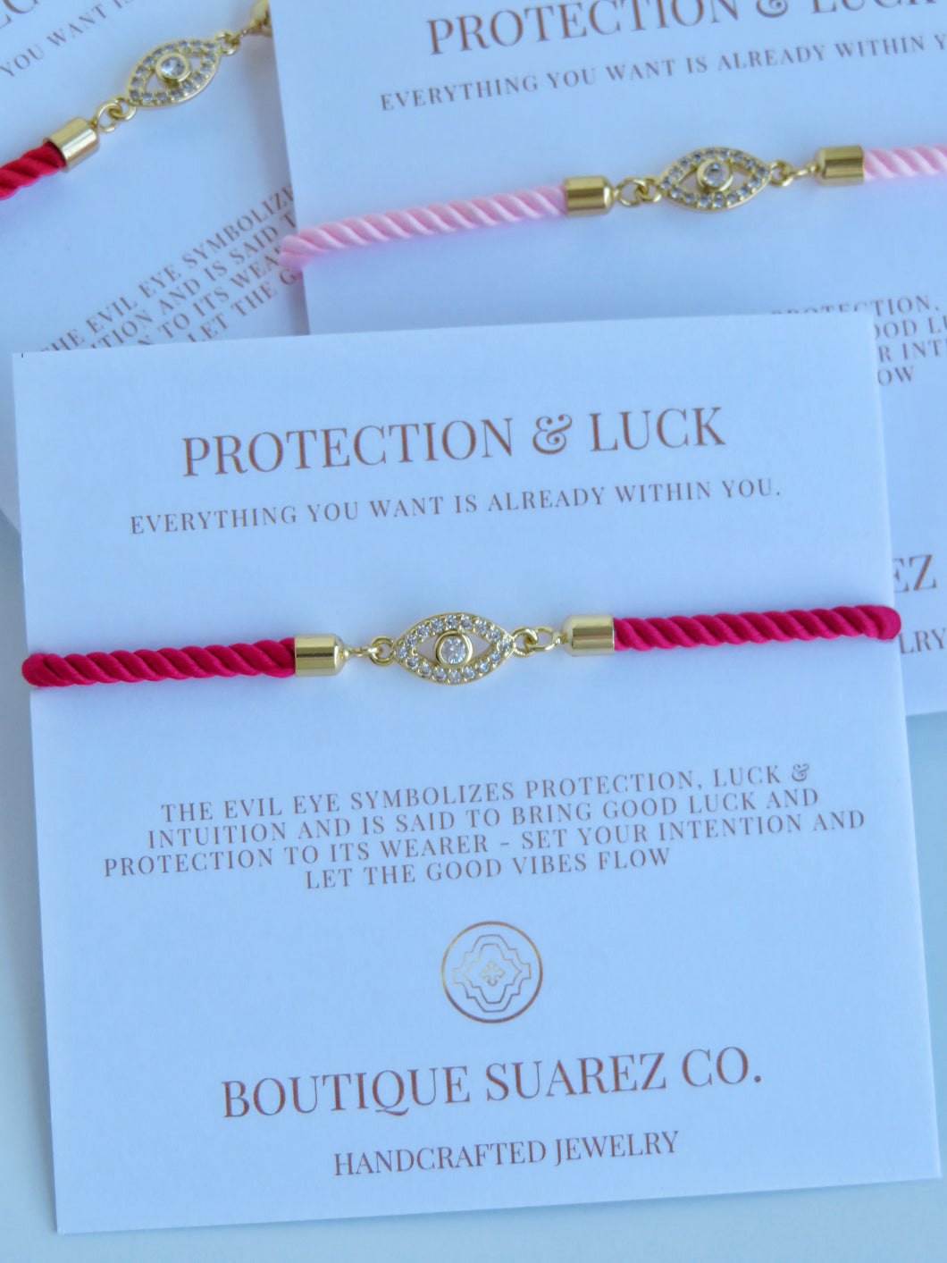 Beatrice Evil Eye Bracelet - Luck & Protection