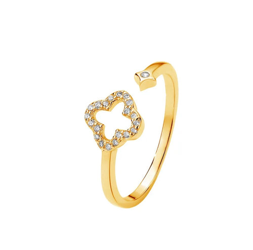 Diamond Clover Ring