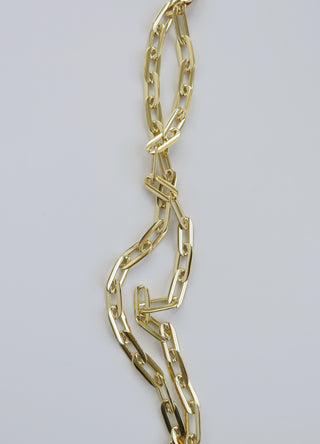 Elliptical Link Necklace - add swivel clasp charms