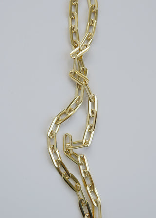 Elliptical Link Necklace - add swivel clasp charms