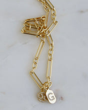 Load image into Gallery viewer, Personalized Zodiac Necklace - Figaro Link