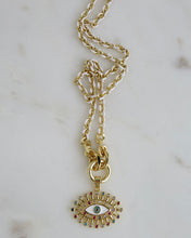 Load image into Gallery viewer, Blanc Links Necklace - Evil Eye