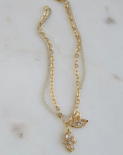 Load image into Gallery viewer, Evil Eye Hamsa Double Chain Ankle Bracelet