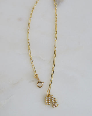 Diamond Zodiac Ankle Bracelet