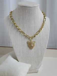 Marseille Panther Clasp Necklace