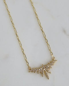 Diamond Angel Wings Necklace