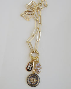 Personalized Luck. Protection & Goodness - Clip Chain