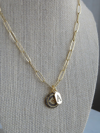 Trust Your Intuition Necklace - Clip Chain