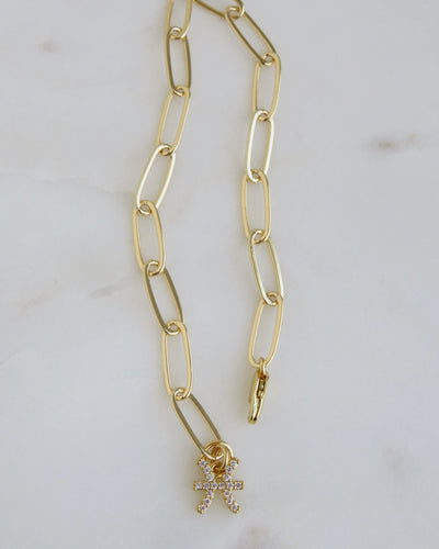 Diamond Zodiac Bracelet - Clip Link