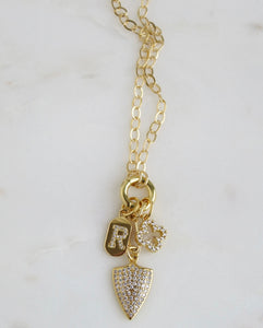 Personalized Luck & Protection - Cable Chain