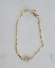 Load image into Gallery viewer, Hamsa Figaro Bracelet