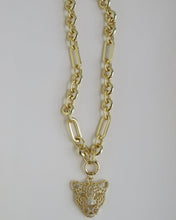 Load image into Gallery viewer, Marseille Panther Clasp Necklace