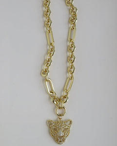 18” Marseille Panther Clasp Necklace