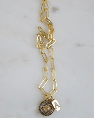 Trust Your Intuition Necklace - Clip Chain