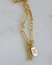 Load image into Gallery viewer, Buy One, Get One 50% Off - 
Love &amp; Initial Tag Necklace - Figaro Chain