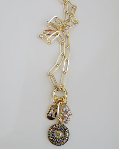 Personalized Luck. Protection & Goodness - Clip Chain