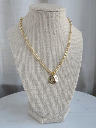 Trust Your Intuition Necklace - Figaro Chain