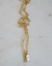 Load image into Gallery viewer, Buy One, Get One 50% Off - 
Love &amp; Initial Tag Necklace - Figaro Chain