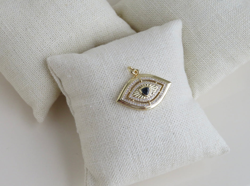 Elegant Evil Eye Pendant