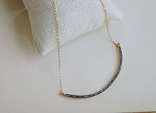 Load image into Gallery viewer, 16.5” Diamond Swing Bar Necklace