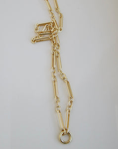 Figaro Clasp Necklace - add your own pendant