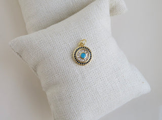 Turquoise Eye Charm