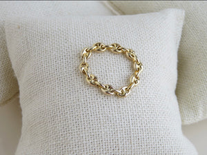 Lourdes Chain Link Ring
