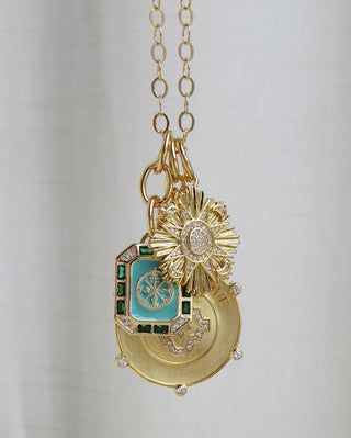 Compass Tag Pendant
