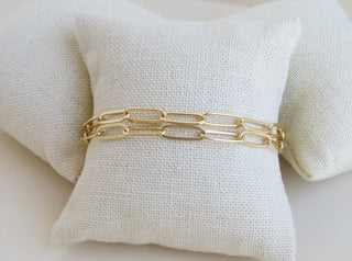 Double Clip Link Bracelet
