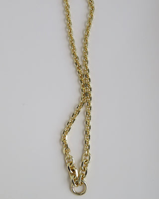 Valencia - Mixed Link Clasp Necklace - add a pendant
