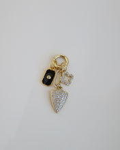 Load image into Gallery viewer, Diamond Enamel Tag Charm