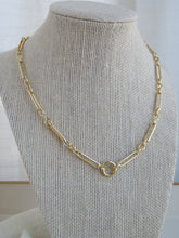 Load image into Gallery viewer, Figaro Clasp Necklace - add your own pendant