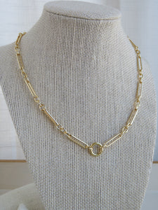 Figaro Clasp Necklace - add your own pendant