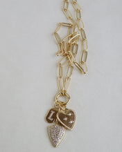 Load image into Gallery viewer, Love &amp; Protection Charm Cluster Necklace - Clip
